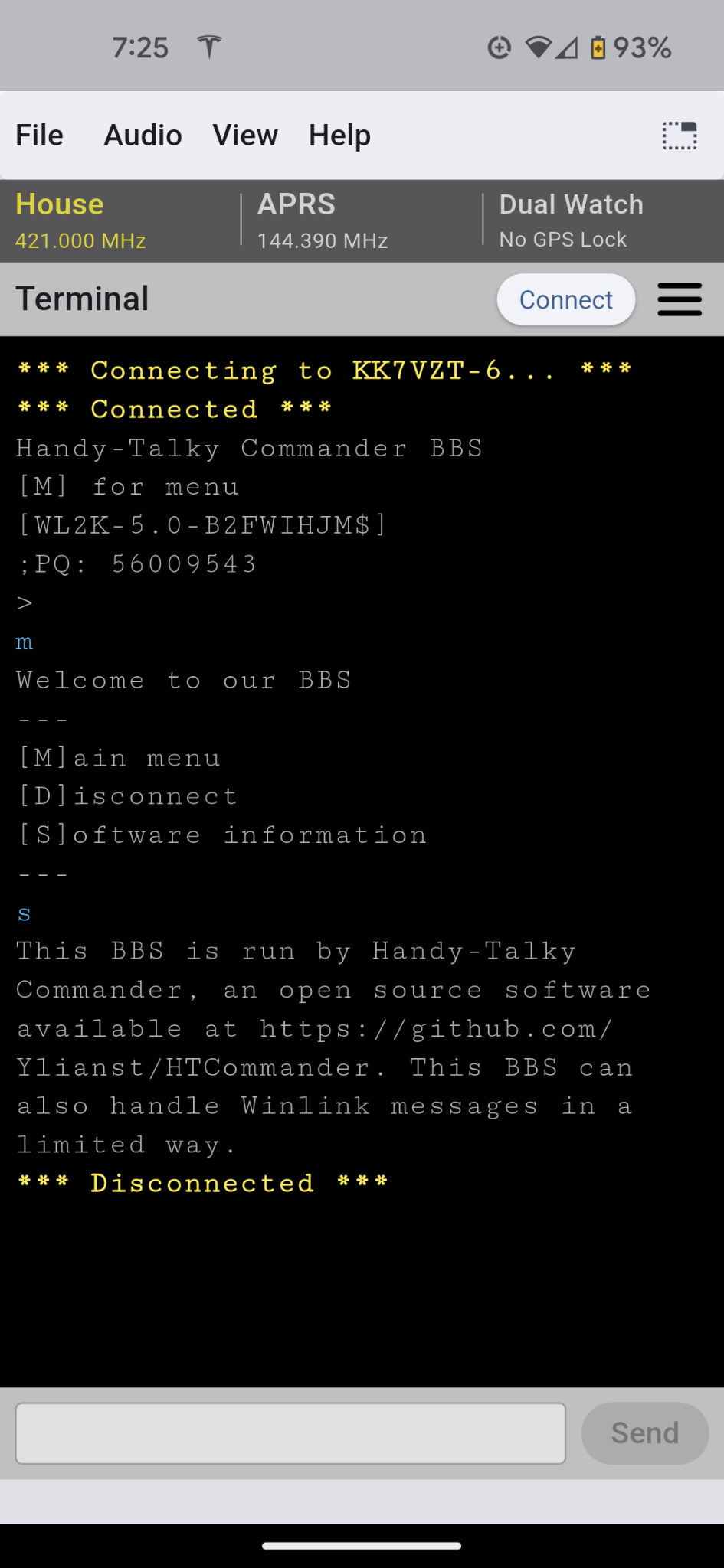 Terminal on Android
