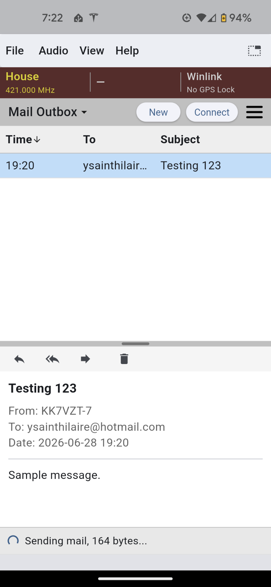 Winlink on Android