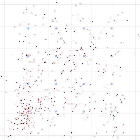 16QAM constellation, over the air